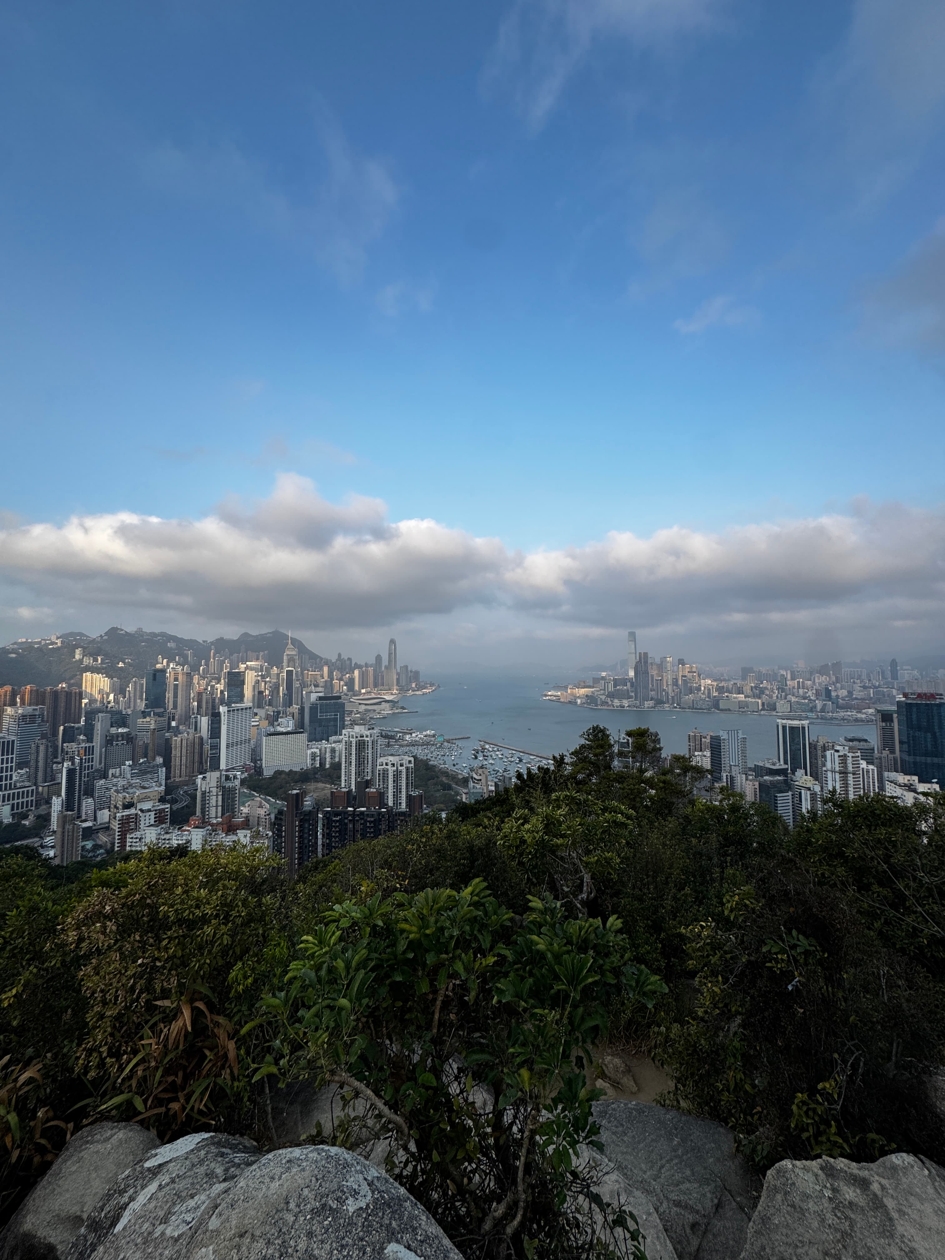 Morning in Hong Kong